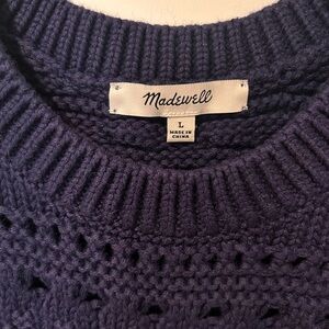 Madewell knit vest